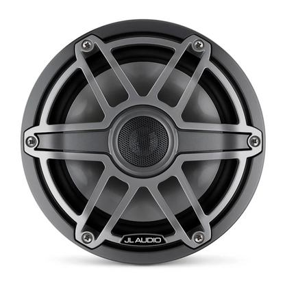 Suncoast Marine and Auto offers JL Audio M6 Marine Speakers 7.7" with Titanium Sport Grille (M6-770X-S-GmTi)