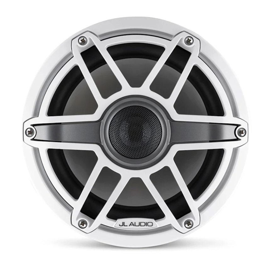 Suncoast Marine and Auto offers JL Audio M6 Marine Speakers 8.8" with White Sport Grille (M6-880X-S-GwGw)