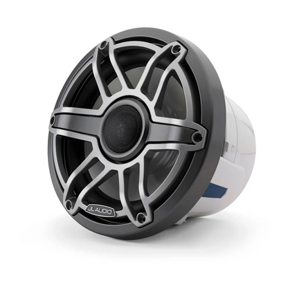 Suncoast Marine and Auto offers JL Audio M6 Marine Speakers 8.8" with Titanium Sport Grille (M6-880X-S-GmTi)