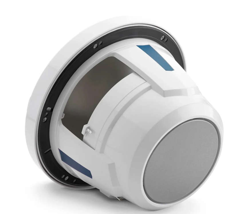 Suncoast Marine and Auto offers JL Audio M6 Marine Speakers 8.8" with LED and White Sport Grille (M6-880X-S-GwGw-i)