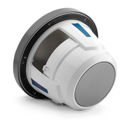 Suncoast Marine and Auto offers JL Audio M6 Series 8.8" Marine Coaxial Speakers w/Grey Metallic Sport Grille Transflective LED Lighting - M6-880X-S-GmTi-i [010-03099-00] — 8.8" Marine Coaxial Speakers, Gunmetal and Titanium Sport Grilles with RGB LED Lighting. Model # 19432889 