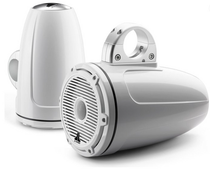 Suncoast Marine and Auto offers JL Audio® M6 Enclosed Tower Speakers 7.7" with White Classic Grille (M6-770ETXv3-Gw-C-3Gw)