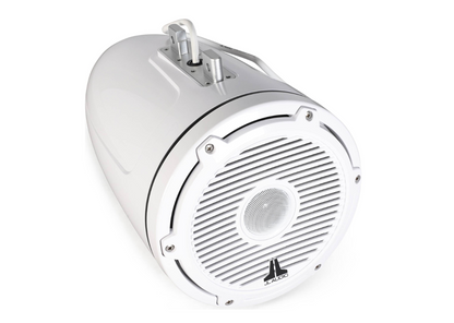 Suncoast Marine and Auto offers JL Audio® M6 Enclosed Tower Speakers 8.8" with White Classic Grille (M6-880ETXv3-Gw-C-3Gw)