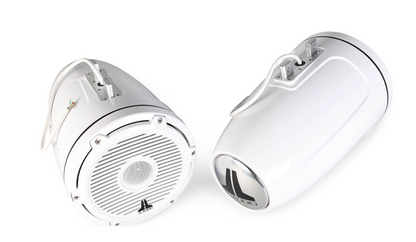 Suncoast Marine and Auto offers JL Audio® M6 Enclosed Tower Speakers 8.8" with White Classic Grille (M6-880ETXv3-Gw-C-3Gw)