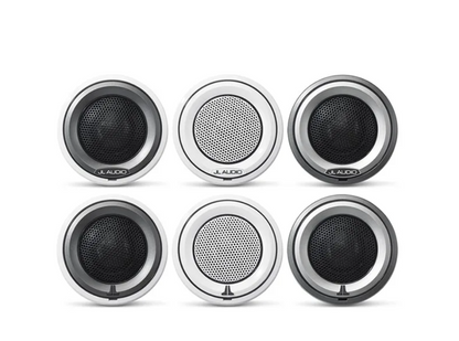 Suncoast Marine and Auto offers JL Audio M6 Marine Component Tweeter 1" with White Mounting Cups and White Trim Ring (M6-100CT-C/S-3Gw)