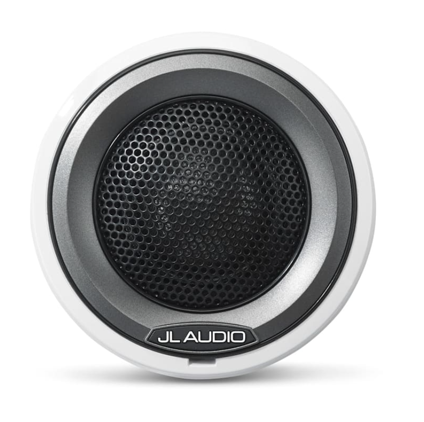 Suncoast Marine and Auto offers JL Audio M6 Marine Component Tweeter 1" with White Mounting Cups and Gray Trim Ring (M6-100CT-C/S-GwGm)
