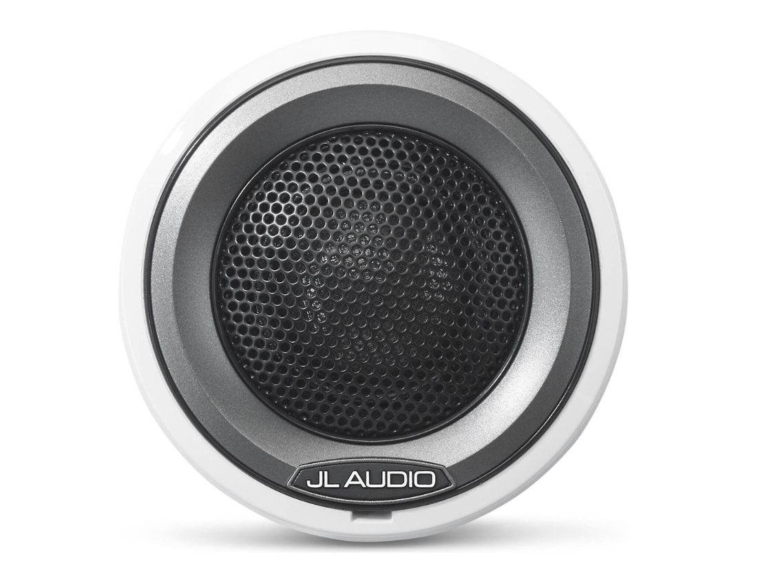 Suncoast Marine and Auto offers JL Audio M6 Marine Component Tweeter 1" with White Mounting Cups and Gray Trim Ring (M6-100CT-C/S-GwGm)