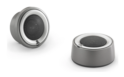 Suncoast Marine and Auto offers JL Audio M6 Marine Component Tweeter 1" with Gray Mounting Cups and Titanium Trim Ring (M6-100CT-C/S-GmTi)