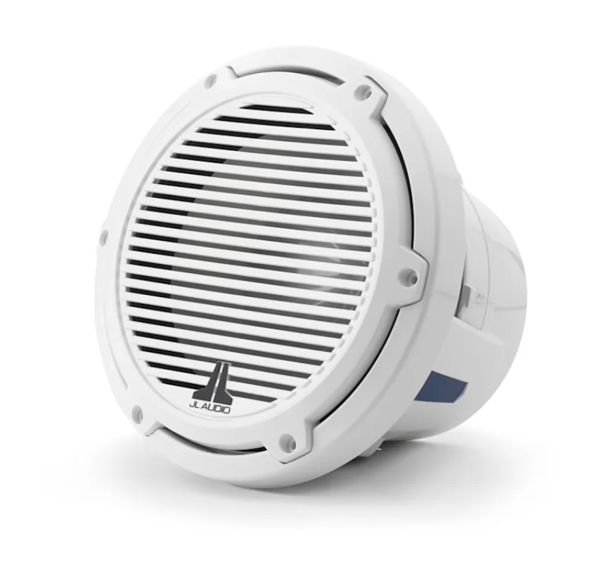 Suncoast Marine Supply offers JL Audio M6-8IB-C-GwGw-4 8" Marine Subwoofer M6 Series with White Classic Grille