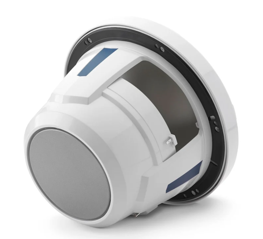 Suncoast Marine and Auto offers JL Audio M6 Marine Subwoofer 8" with White Classic Grille (M6-8IB-C-GwGw-4)