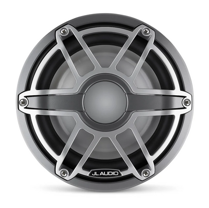 Suncoast Marine and Auto offers JL Audio M6 8" Marine Subwoofer w/Titanium Sport Grille - M6-8IB-S-GmTi-4 [010-03275-00] M6-8IB-S-GmTi-4 8" Marine Subwoofer Driver, Gunmetal & Titanium Sport Grille. Model # 19432590 