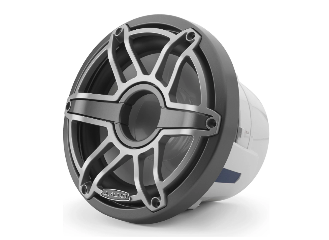 Suncoast Marine and Auto offers JL Audio M6 8" Marine Subwoofer w/Titanium Sport Grille - M6-8IB-S-GmTi-4 [010-03275-00] M6-8IB-S-GmTi-4 8" Marine Subwoofer Driver, Gunmetal & Titanium Sport Grille. Model # 19432590 