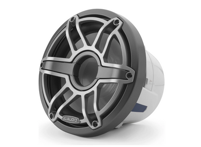 Suncoast Marine and Auto offers JL Audio M6 8" Marine Subwoofer w/Titanium Sport Grille - M6-8IB-S-GmTi-4 [010-03275-00] M6-8IB-S-GmTi-4 8" Marine Subwoofer Driver, Gunmetal & Titanium Sport Grille. Model # 19432590 
