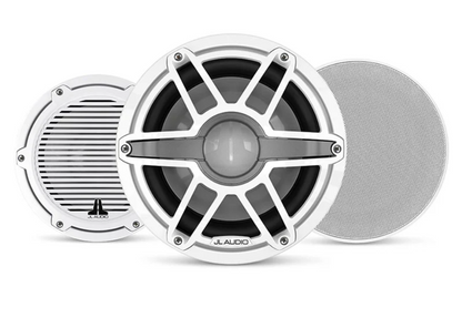 Suncoast Marine and Auto offers JL Audio M6 Marine Subwoofer 10" with White Classic Grille (M6-10IB-C-GwGw-4)