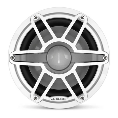 Suncoast Marine and Auto offers JL Audio M6 Marine Subwoofer 10" with White Sport Grille (M6-10IB-S-GwGw-4)