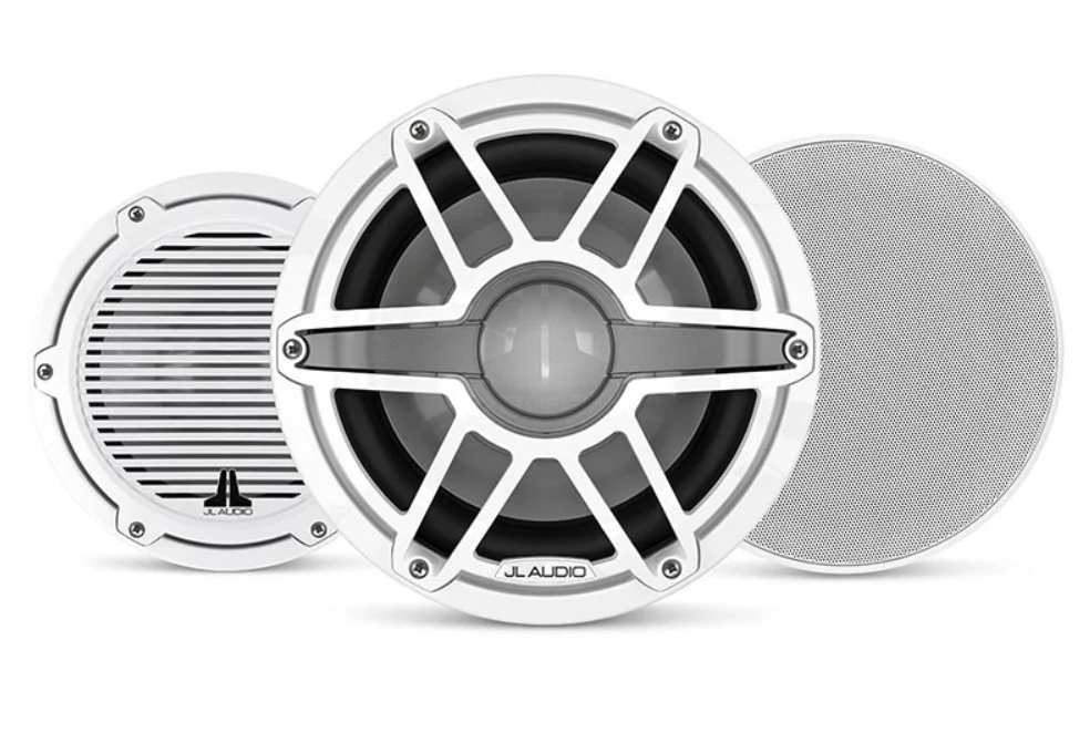 Suncoast Marine and Auto offers JL Audio M6 Marine Subwoofer 10" with Titanium Sport Grille (M6-10B-S-GmTi-4)