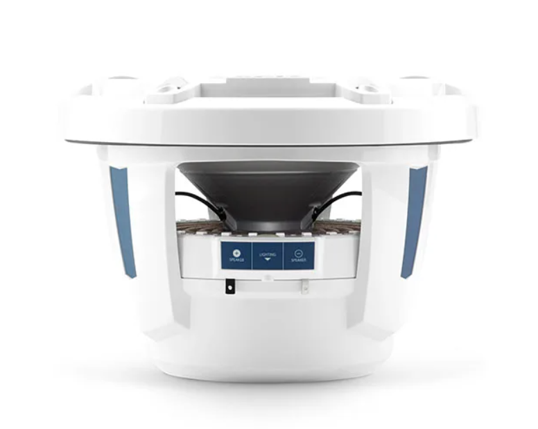 Suncoast Marine and Auto offers JL Audio M6 Marine Subwoofer 10" with LED and White Sport Grille (M6-10IB-S-GwGw-i-4)