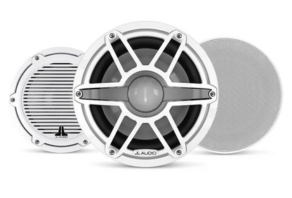 Suncoast Marine and Auto offers JL Audio M6 Marine Subwoofer 10" with LED and Titanium Sport Grille (M6-10IB-S-GmTi-i-4)