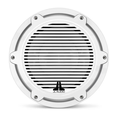 Suncoast Marine and Auto offers JL Audio M6 Marine Subwoofer 10" with White Classic Grille (M6-10W-C-GwGw-4)
