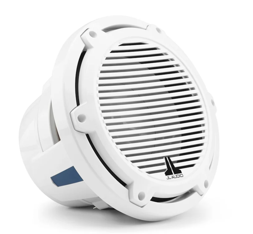 Suncoast Marine and Auto offers JL Audio M6 Marine Subwoofer 10" with White Classic Grille (M6-10W-C-GwGw-4)