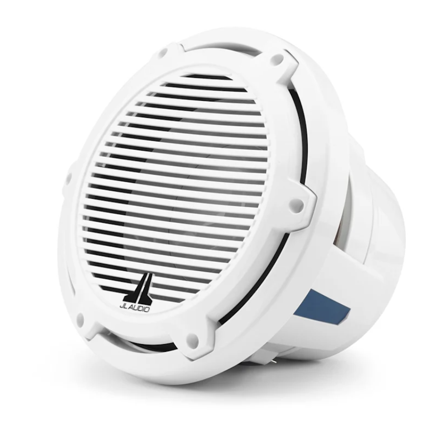 Suncoast Marine and Auto offers JL Audio M6 Marine Subwoofer 10" with White Classic Grille (M6-10W-C-GwGw-4)