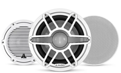 Suncoast Marine and Auto offers JL Audio M6 Marine Subwoofer 10" with LED and Titanium Sport Grille (M6-10W-S-GmTi-i-4)