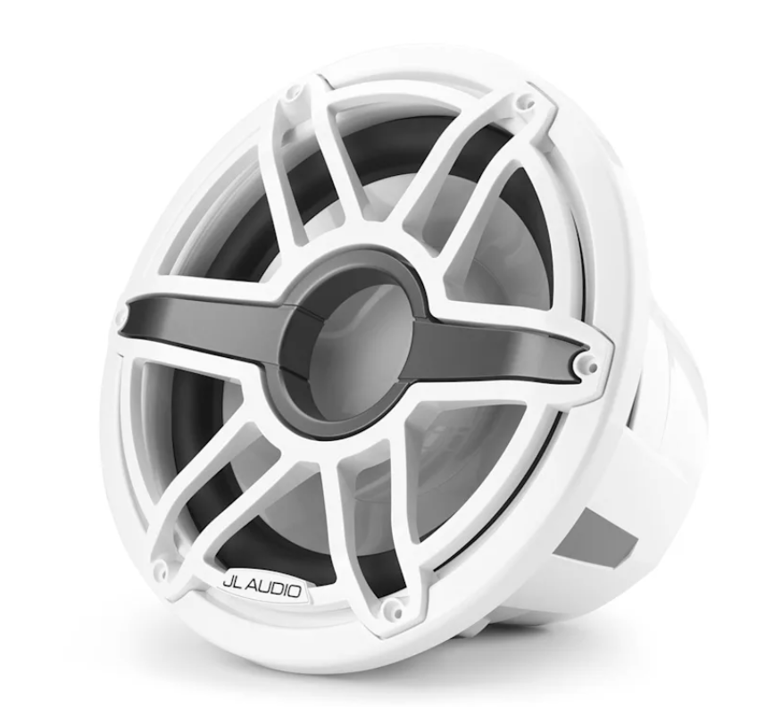 Suncoast Marine Supply offers JL Audio M7-12IB-S-GwGw-4 12" Marine Subwoofer M7 Series with White Sport Grille