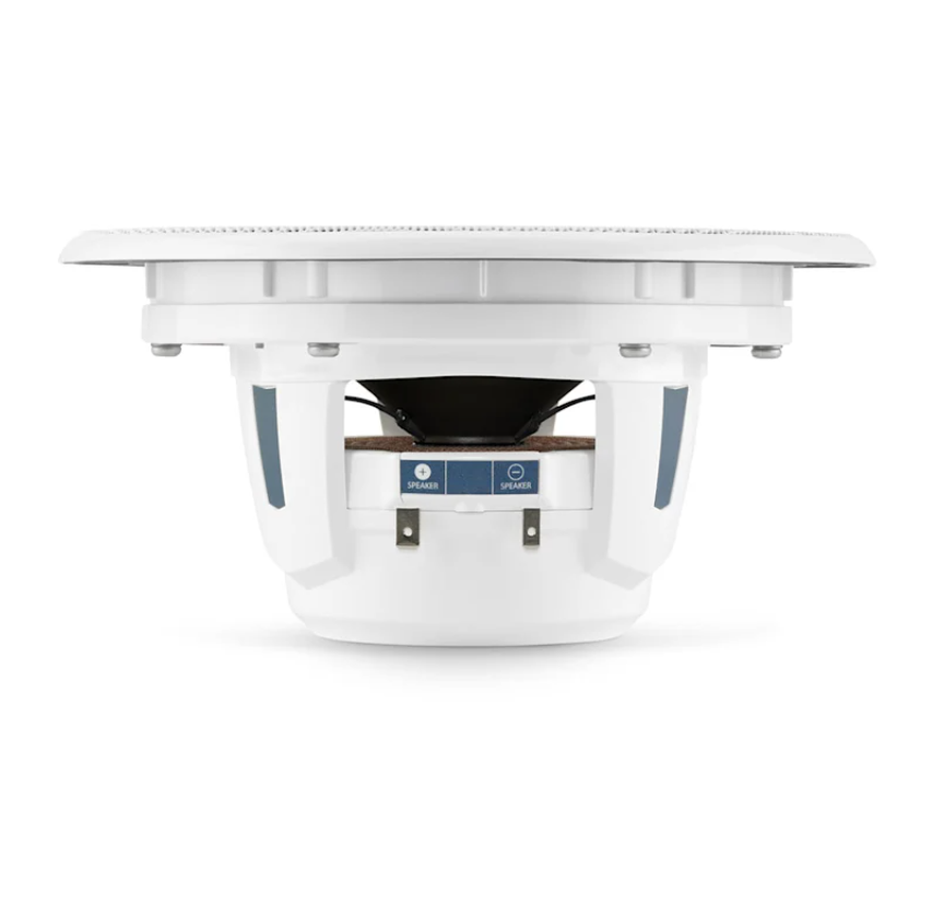 Suncoast Marine and Auto offers JL Audio® M6 Marine Speakers 7.7" with White Luxe Grille (Single) (M6-770X-L-GwSw-Single)