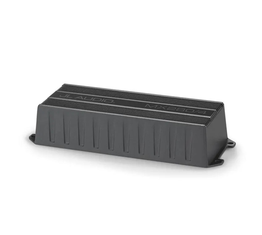 Suncoast Marine and Auto offers JL Audio® MX Marine and Powersports Amplifiers 4 Channel Full-Range Amplifier (280 watts) (MX280/4)