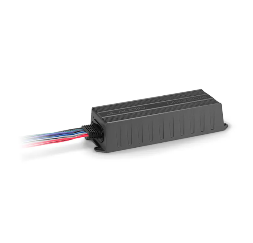 Suncoast Marine and Auto offers JL Audio® MX Marine and Powersports Amplifiers 4 Channel Full-Range Amplifier (280 watts) (MX280/4)