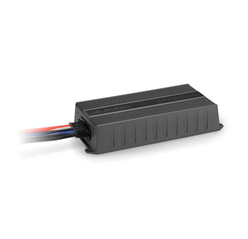 Suncoast Marine Supply offers JL Audio MX500/4 500W RMS 4-Channel Class-D Compact Marine and Powersports Amplifier