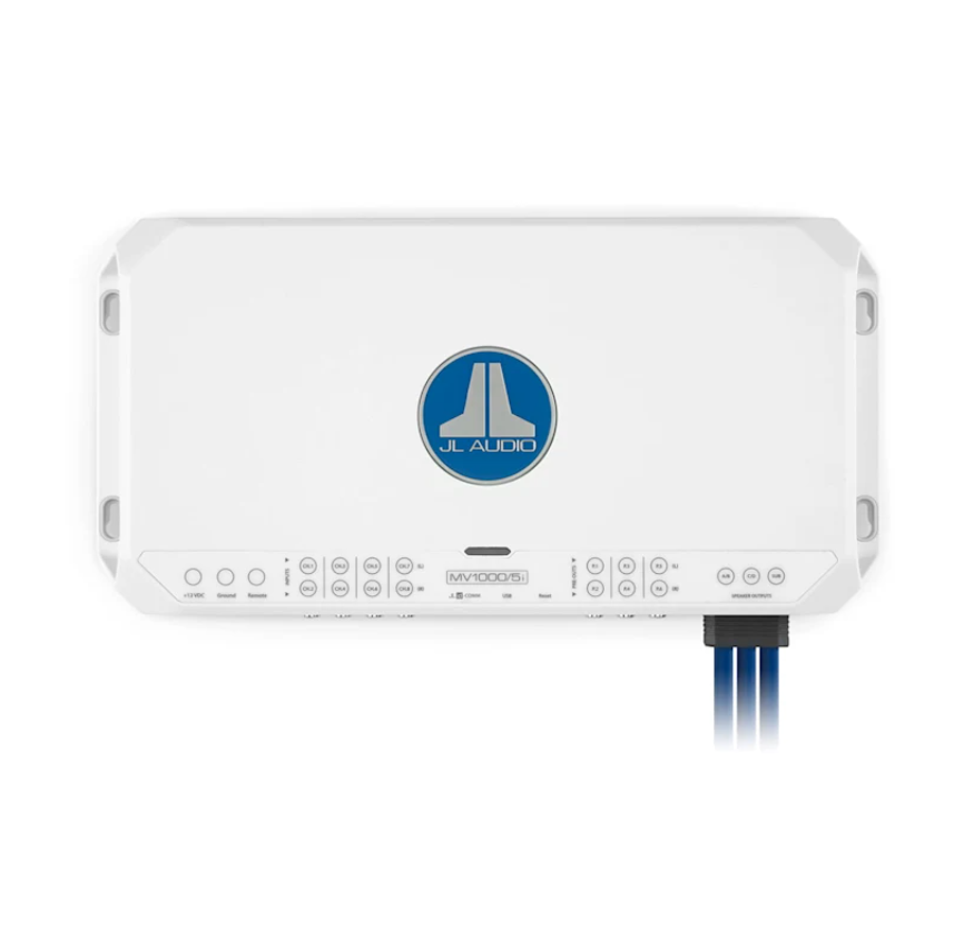 Suncoast Marine and Auto offers JL Audio MVi Marine Amplifier 5 Channel Marine System Amplifier (1000 watts) (MV1000/5i)