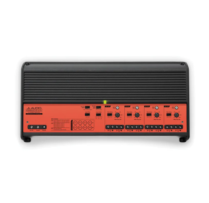 Suncoast Marine and Auto offers JL Audio XDM Car and Marine Amplifier 8 Channel Full-Range Car and Marine Amp for 24 V Systems (800 W) (XDM800/8-24V)