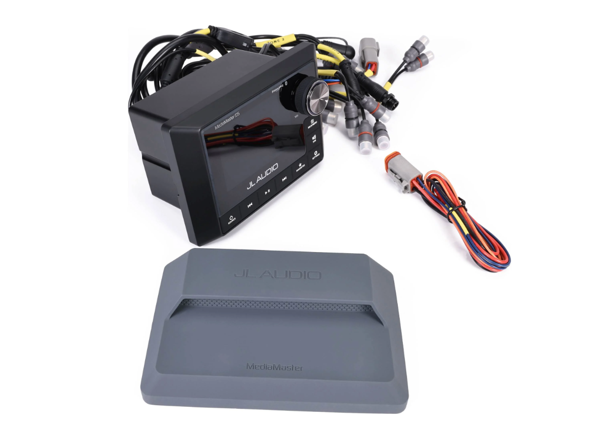 Suncoast Marine and Auto offers JL Audio MediaMaster 105 Weatherproof Source Unit (Full Color LCD Display) (MM105)