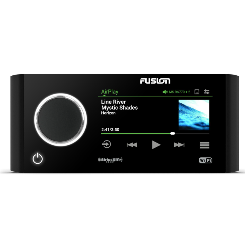 Suncoast Marine and Auto offers Fusion Apollo MS-RA770 Touchscreen AM/FM/BT/SiriusXM Stereo w/SiriusXM SXV300 Connect Tuner Marine/RV Antenna [010-01905-00/SXM]