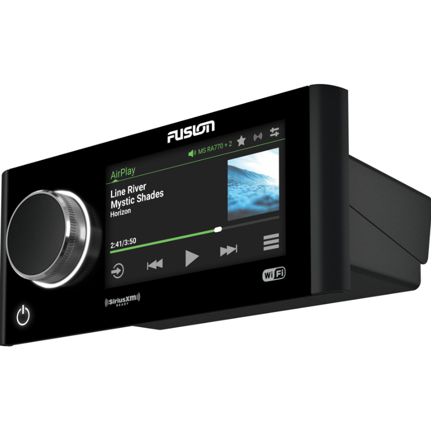 Suncoast Marine and Auto offers Fusion Apollo MS-RA770 Touchscreen AM/FM/BT/SiriusXM Stereo w/SiriusXM SXV300 Connect Tuner Marine/RV Antenna [010-01905-00/SXM]
