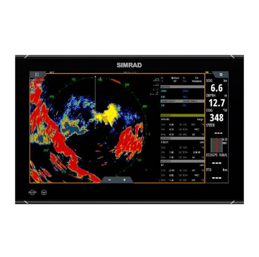 Suncoast Marine and Auto offers BG HALO20 20" Radar Dome w/20M Cable [000-14540-001] B&G Halo20 20" Radar Dome W/20m Cable · 10W Pulse Compression · 24 nm range from a compact 20-inch dome · Unrivalled short range · Radiation safe · Easy operation