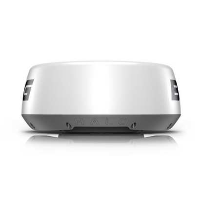 Suncoast Marine and Auto offers BG HALO20 20" Radar Dome w/20M Cable [000-14540-001] HALO20 is a compact dome radar with pulse compression technology that detects collision hazards and other targets in close and up to 24 nautical miles away.