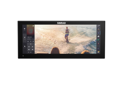 Suncoast Marine and Auto offers Simrad NSX 3015UW Combo w/Active Imaging 3-in-1 Transducer [000-16213-001] The NSX 3015UW is a fully-featured ultrawide display with Active Imaging 3-in-1, a simplified interface, and a new aspect ratio for an immersive experience.
