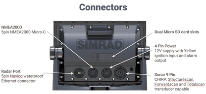 Suncoast Marine and Auto offers Simrad GO9 XSE 9" Combo with Transom Mount Transducer