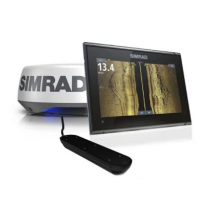 Suncoast Marine and Auto offers Simrad GO9 9" XSE with HALO20+ radar, Active Imaging 3-in-1 Transducer & C-MAP DISCOVER