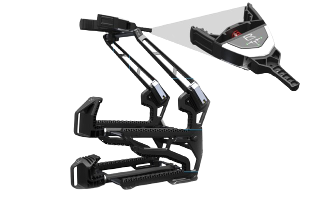 Roswell Triton Foil Rack (C910-24285) securely holds foil boards with its R-Flex mast clamp, accommodating foil masts from 4.25” to 5.50” wide.