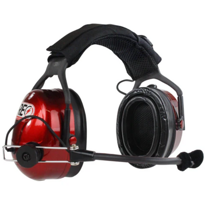 RACING ELECTRONICS HEADSET 2WAY 1 TALK, 1 SCANNER PORT OVER THE HEAD PLATINUM PLUS (PT006)