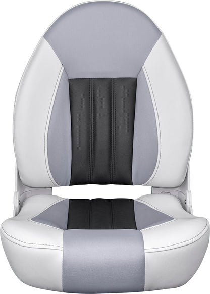 TEMPRESS ProBax High Back Boat Seat (68454) White/Gray/Carbon (19198068) 