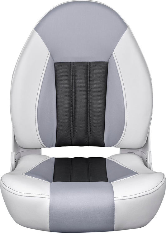 TEMPRESS ProBax High Back Boat Seat (68454) White/Gray/Carbon (19198068) 