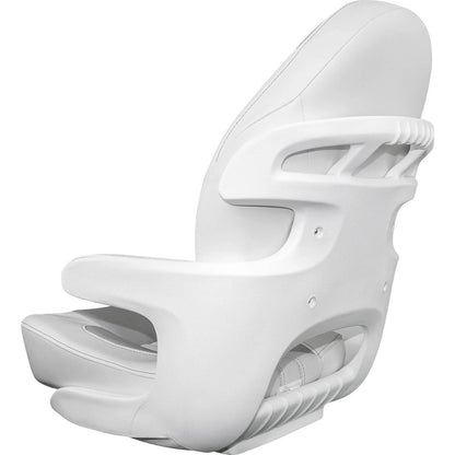 Suncoast Marine and Auto offers TEMPRESS ProBax Captain's Helm Seat with Arms (68364) (White / Gray / Pearl White) (20978136)
