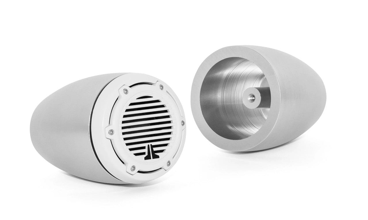 Suncoast Marine and Auto offers JL Audio® Tweeter Mounting Billet Aluminum Pods (MTPOD-M100-CL)