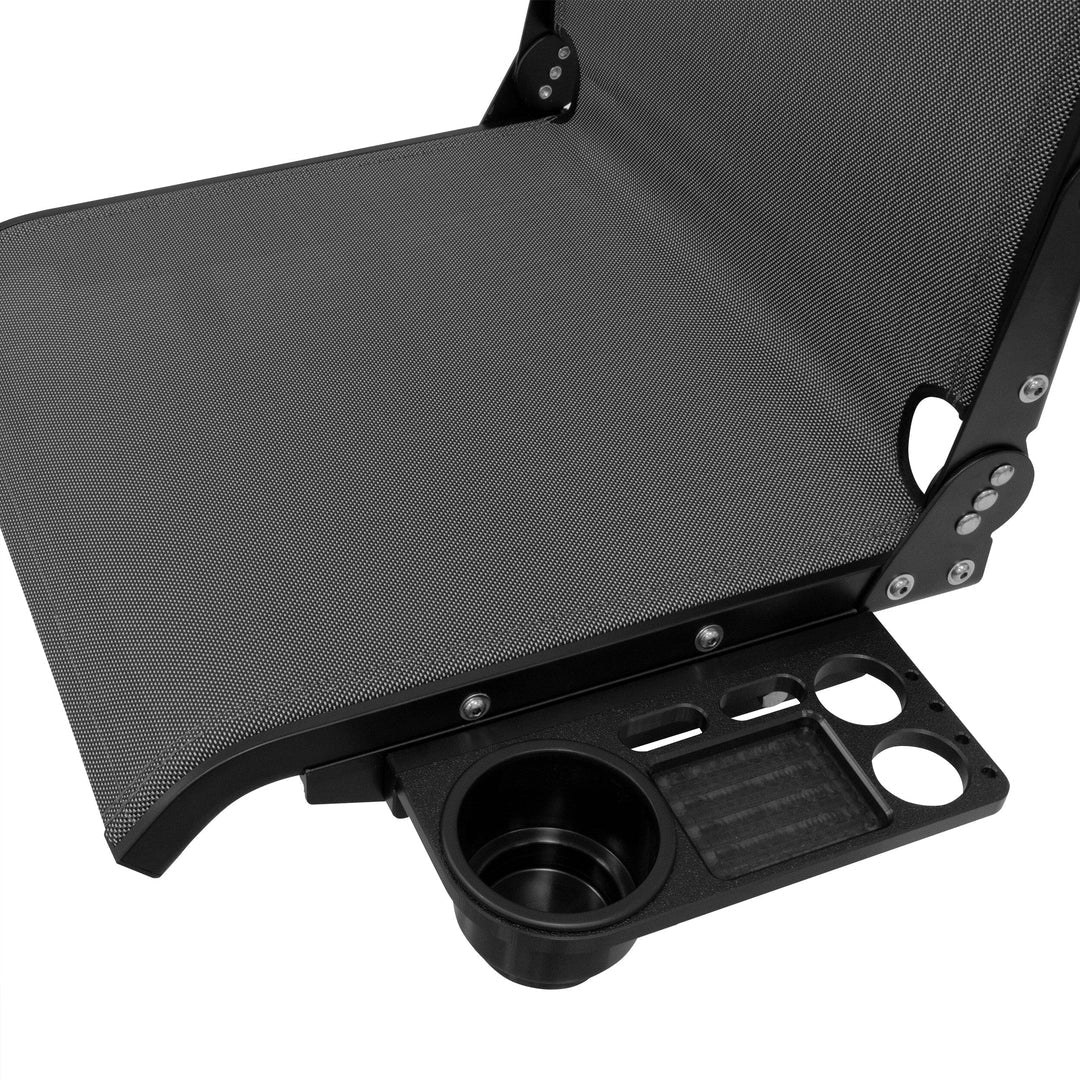 XCaddy Deluxe Drink / Tool &amp; Bait Jar Holder for Wise Aero X Mesh Fishing Seats (3375-L)