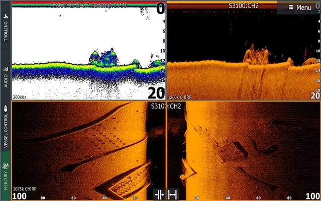 Suncoast Marine Supply offers Lowrance Active Imaging HD 3-in-1 High/Wide FishReveal Sonar Transducer