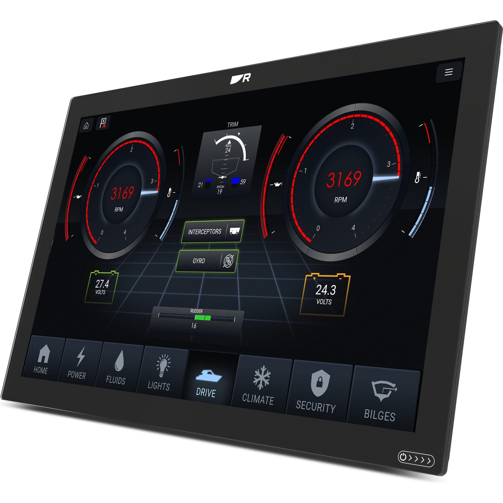 Suncoast Marine Supply offers Raymarine Axiom 2 XL 24" Multifunction Display E70664